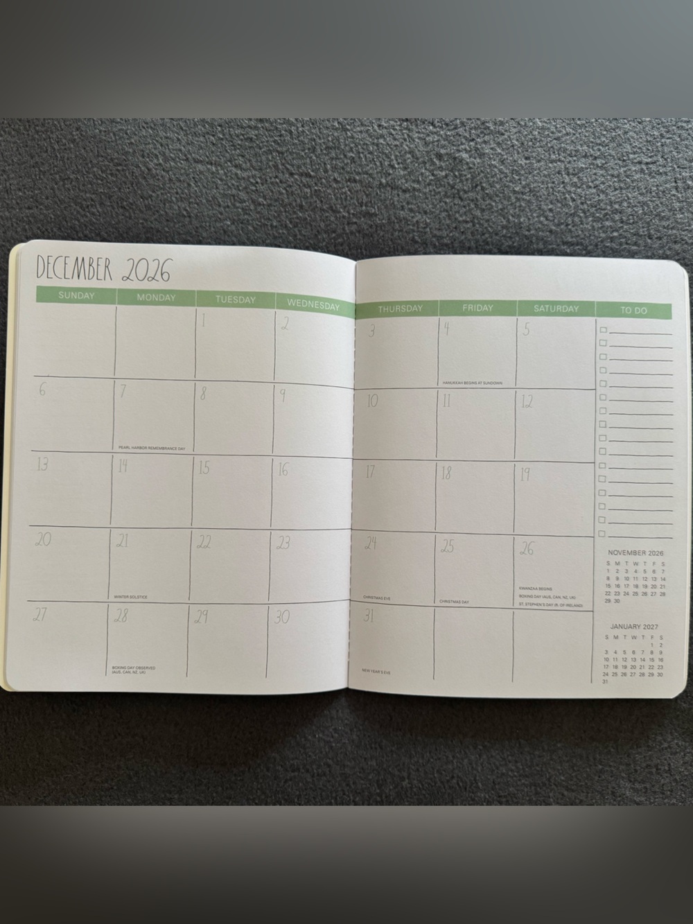 Rae Dunn 2027 Monthly Planner - Picture 6 of 8